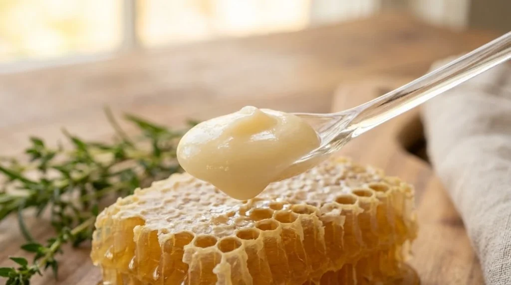 Gelée royale naturelle pour l’énergie, la vitalité et le soutien du système nerveux