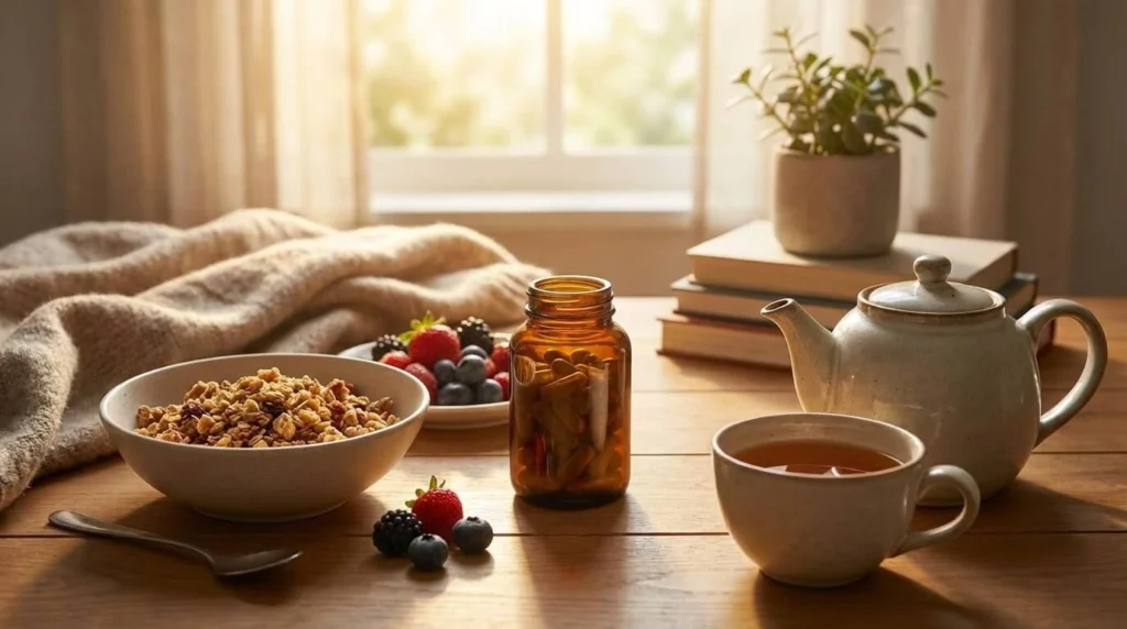 Approche globale du bien-être naturel basée sur l’alimentation et les compléments essentiels