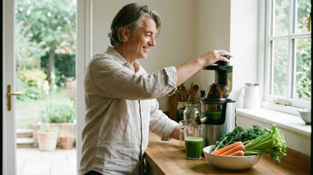 Préparation de jus naturels dans le cadre d’un mode de vie sain pour prévenir l’hypertension