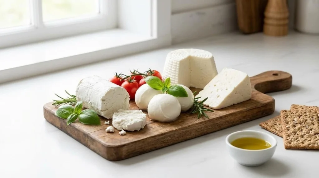 Fromages pauvres en sel adaptés à la tension artérielle