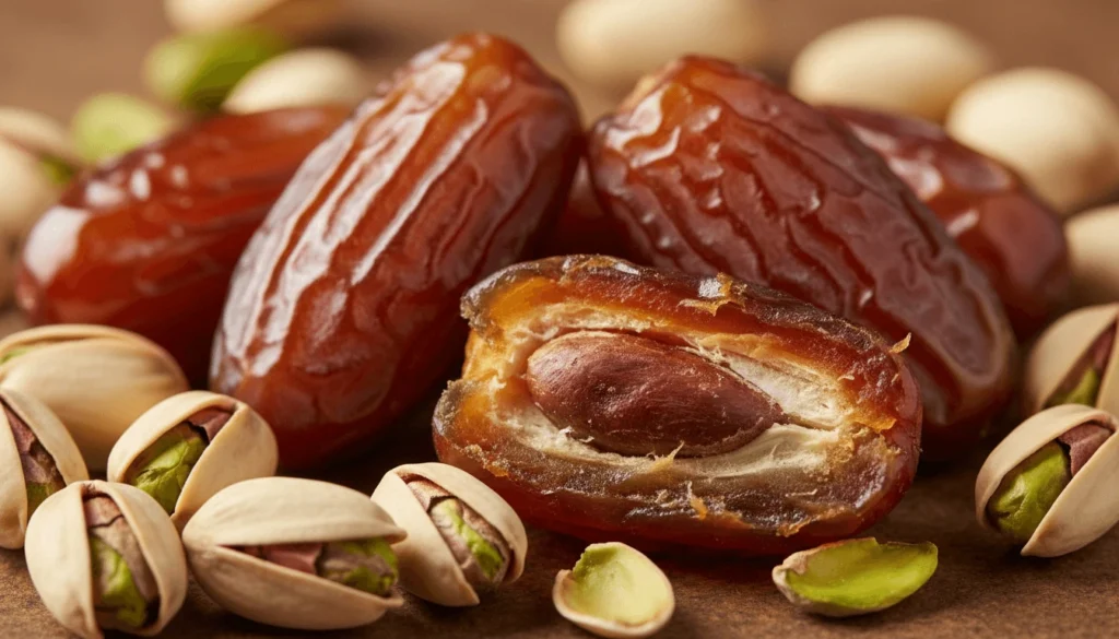 unnamed (46)(1) Dattes et pistaches riches en magnésium et cuivre, bienfaits nutritionnels des fruits secs