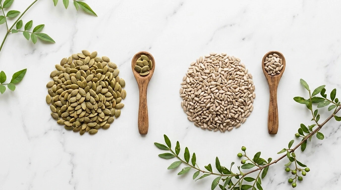 Graines de Courge ou de Tournesol : Lesquelles Sont Meilleures pour la Peau et les Cheveux ?